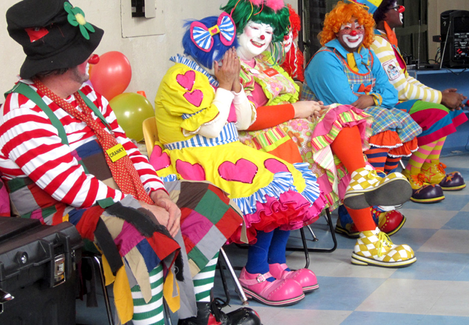 Mott Campus Clowns at PIC