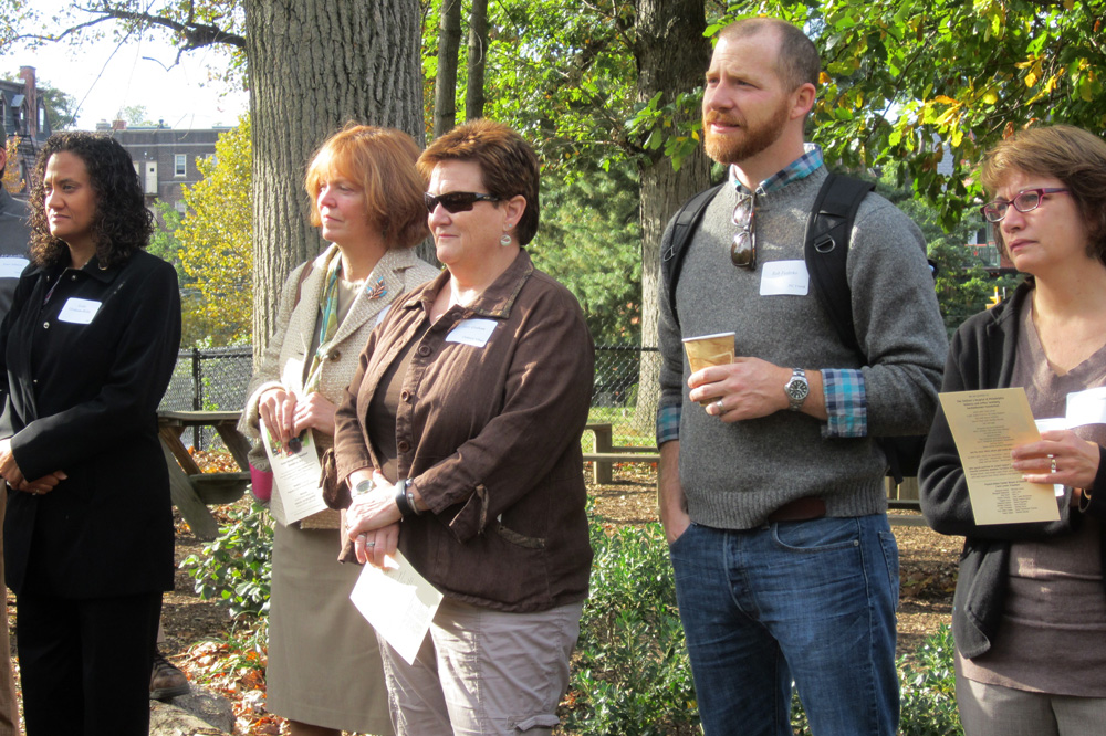 Gathering to thank donors for the PIC Magic Circle