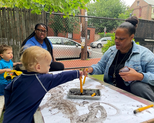 Mud Day 2025 - Mud painting