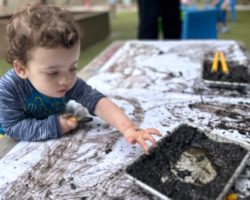 Mud Day 2025 - mud painting