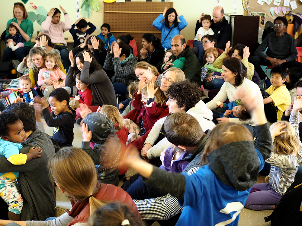 PIC's Day of Play family concert crowd