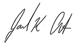 Jamila K Carter signature
