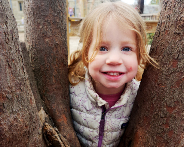 playing outside
