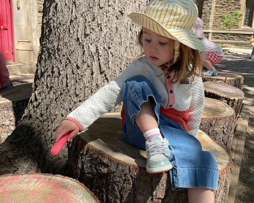 chalk outside