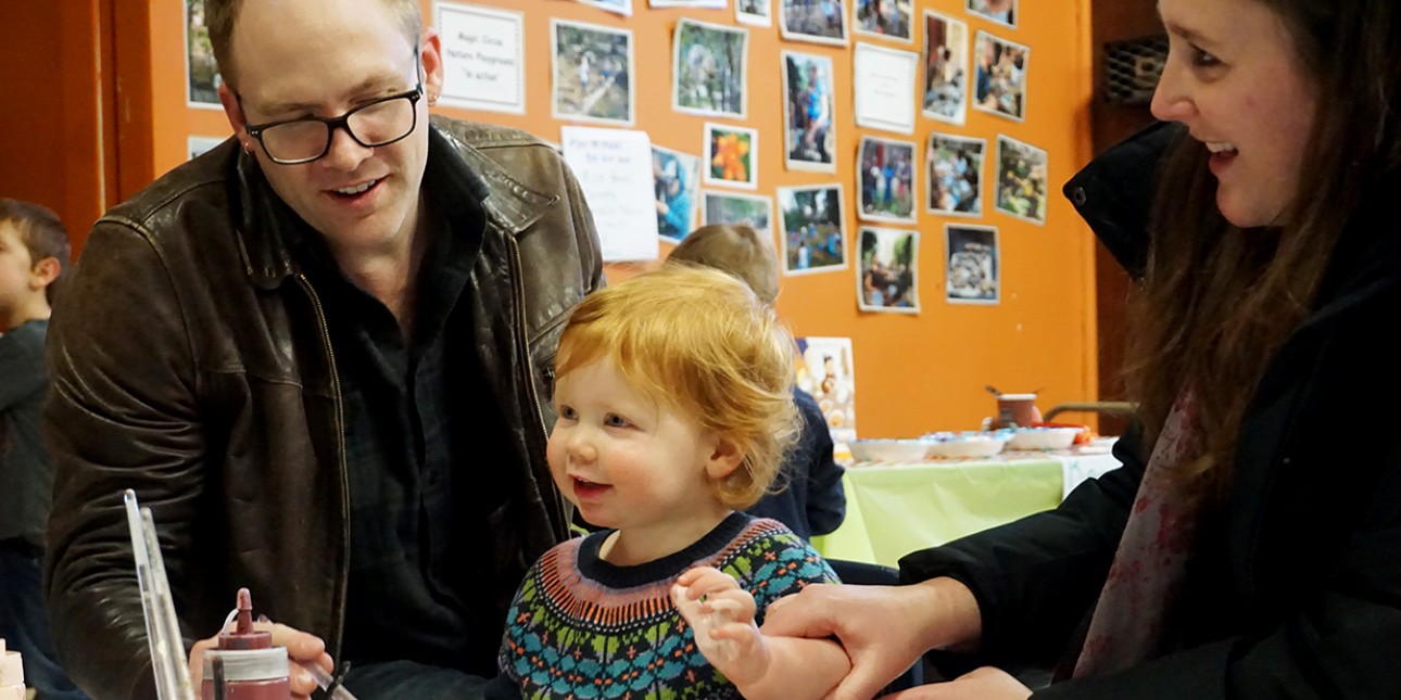 PIC family at the annual Children's Book Festival