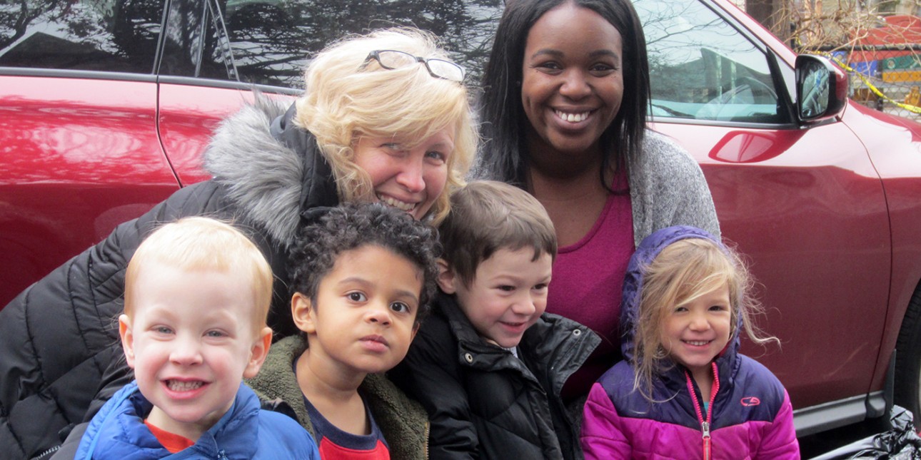 Liseter rep with PIC preschoolers and teacher