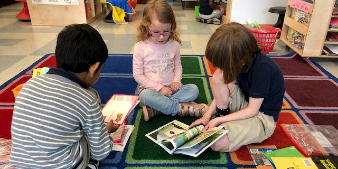 PIC preK kids visited Lea School as part of the Building Bridges program.