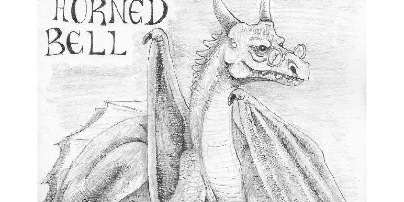 Confounding Castle dragon illustration