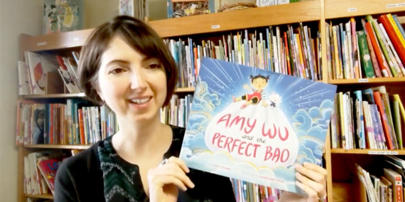 Jess Carter reading Amy Wu & the Perfect Bao