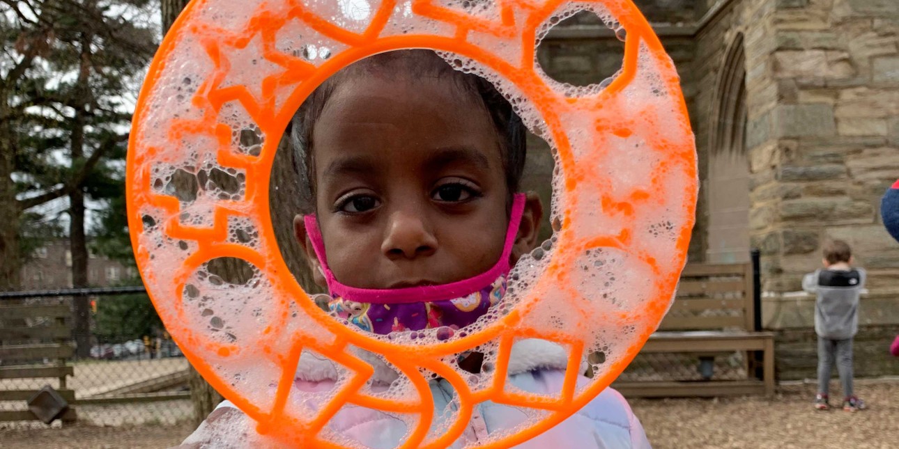 Week of Young Child bubbles