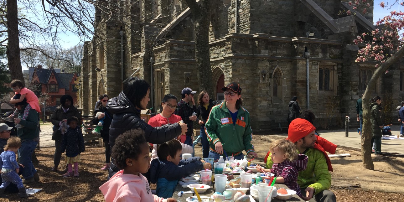 families taking part in Day of Play