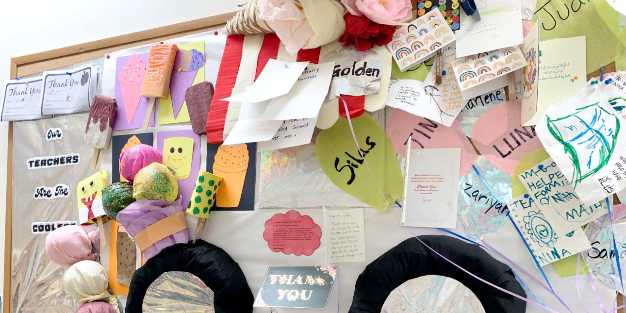 Teacher Appreciation Bulletin Board