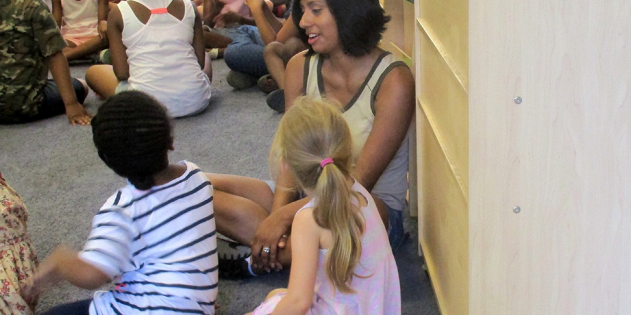 Day 1 of Summer Camp: Meeting new teachers. Making new friends. PIC campers meet teachers and make new friends