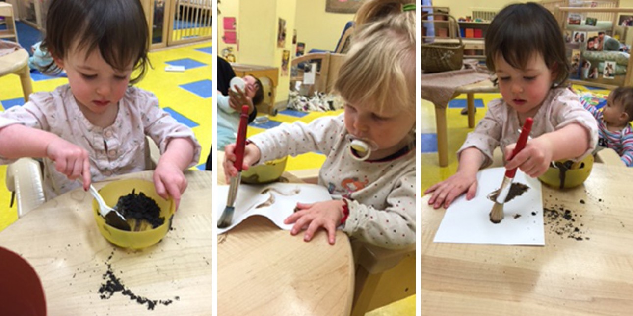 Doodlebugs explore dirt through art