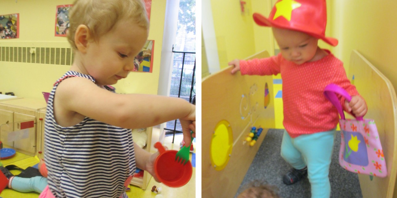 Doodlebugs engage in dramatic play