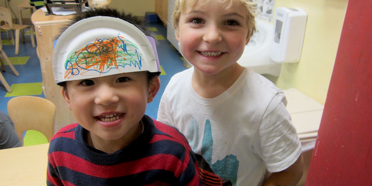 PIC early learners made hats