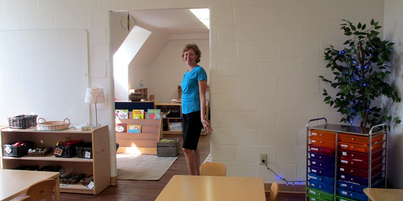 Newly renovated preschool classroom at PIC