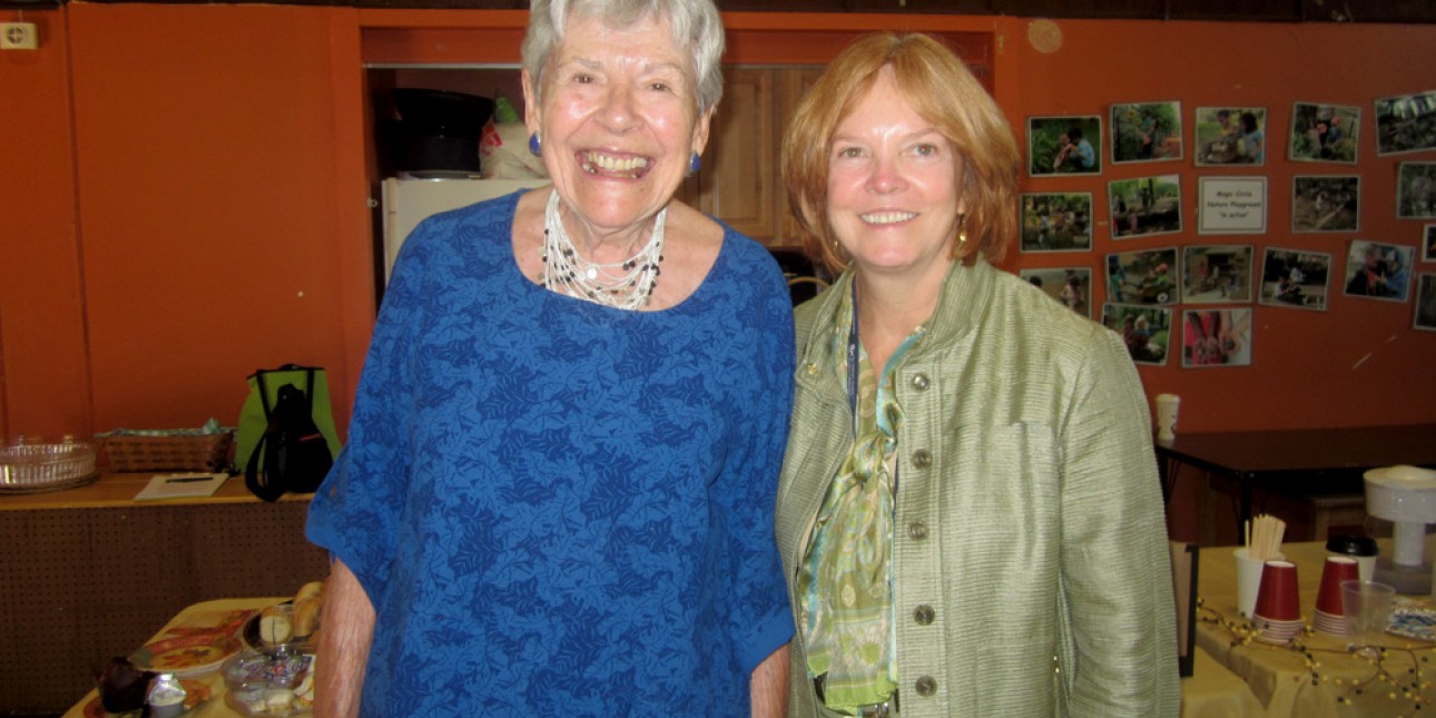 Judy Borie and Meg Jones