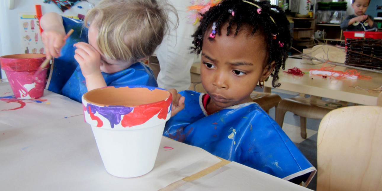 PIC children painting KidPots