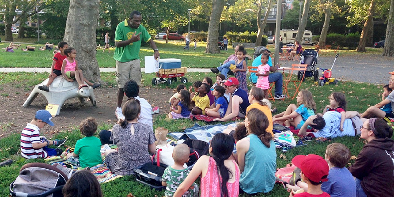 Join us for a summer of stories in Clark Park